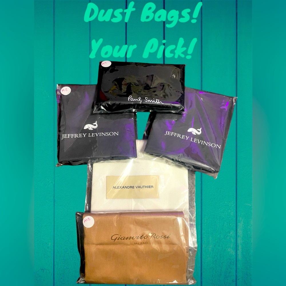 New Dust Bags!! Winner’s Choice!